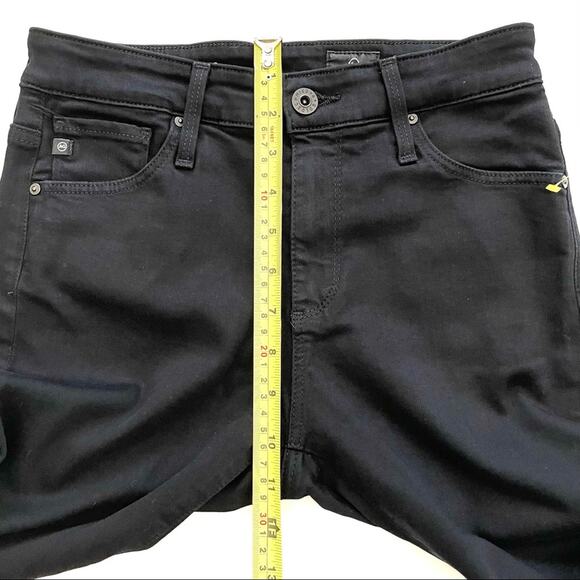 AG The Farrah High Waist Ankle Skinny Jeans Black - Picture 8 of 14